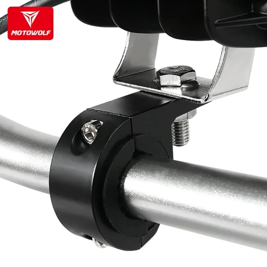 22mm Motorcycle LED Headlight Spotlight Clamp Mount Bracket Holder for Honda Yamaha Ktm Suzuki Kawasaki BMW KTM APRILIA TRIUMPH