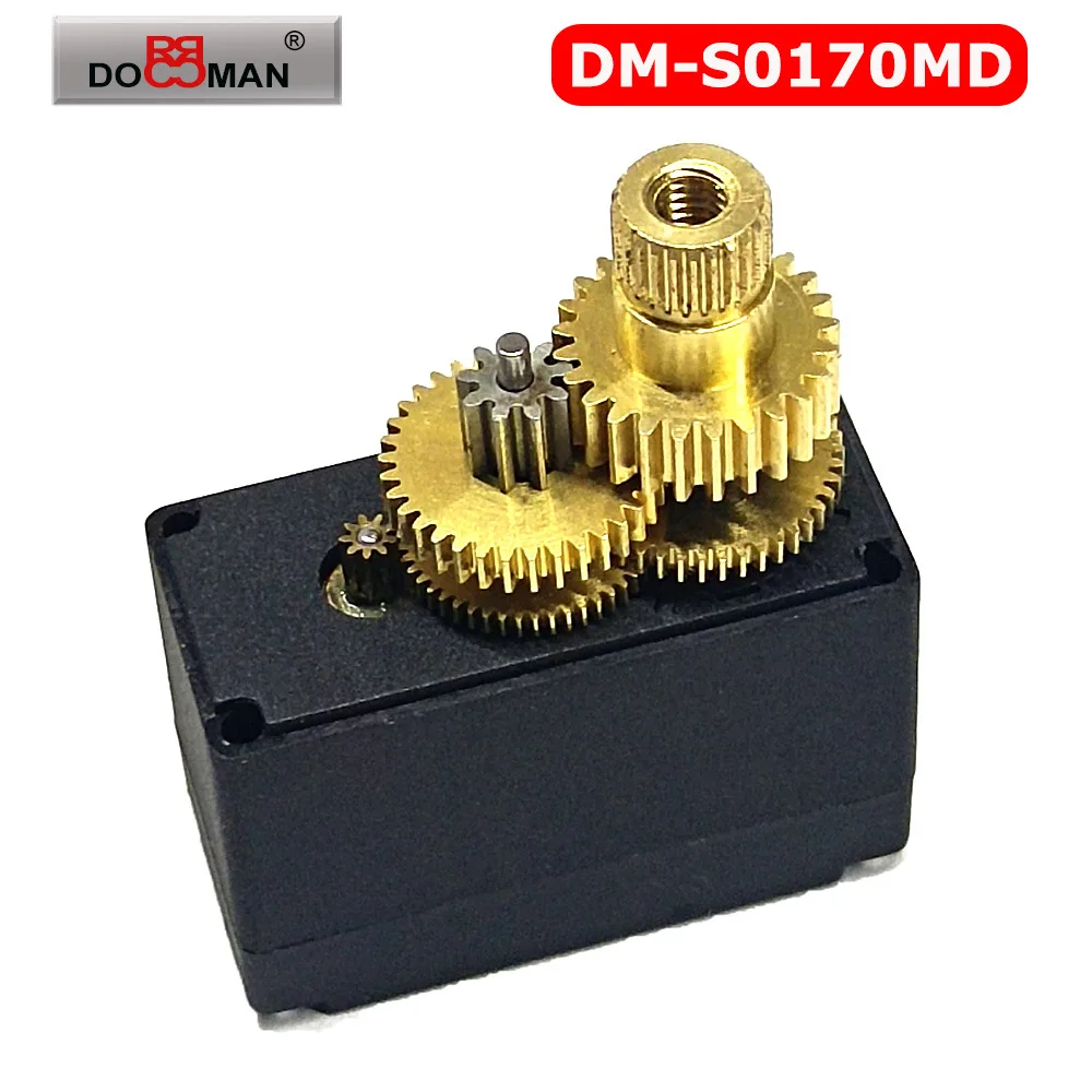 DORCRCMAN DM-S0170 17g Servo Digital Adequado para Robô Helicóptero 1/18 Servos de Direção de Veículos Off-road
