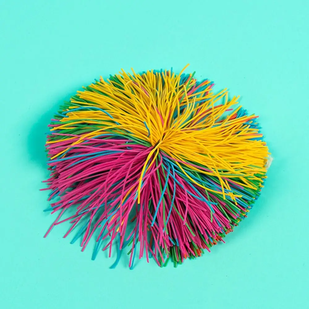 ของเล่นโยนและรับบอลสร้างสรรค์ ของเล่นกีฬาเด็กแบบอินเทอร์แอคทีฟ บอลเด้งดึ๋งสำหรับเล่นสองคน พร้อมลูกบอลยืดหยุ่น ของเล่นเสริมพัฒนาการทางประสาทสัมผัส