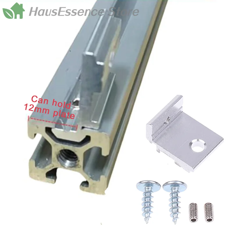 ※Super 1Set Aluminum Profile Fixing Parts Side Panel Bracket Parts 2020 3030 4040 Super Quality Durable Product