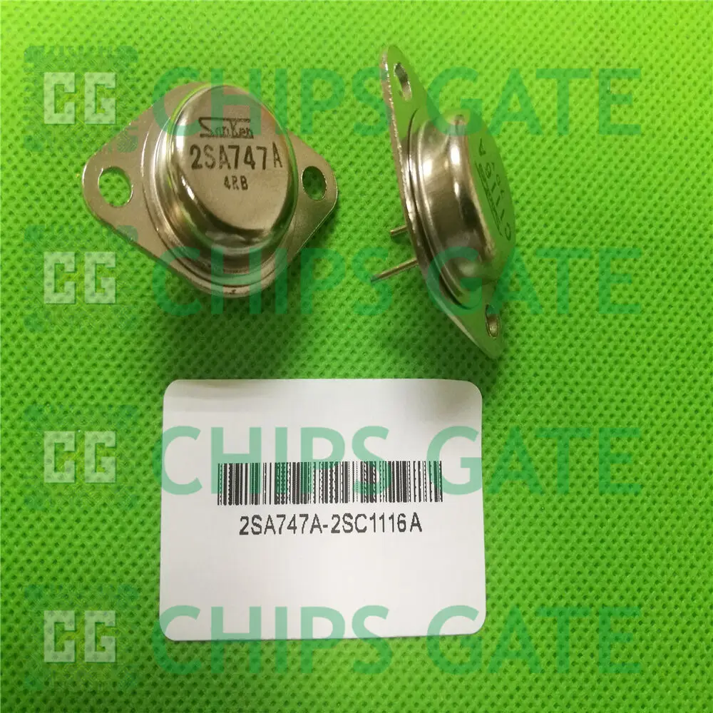 

2 PAIRS Transistor SANKEN TO-3 2SA747A/2SC1116A A747A/C1116A