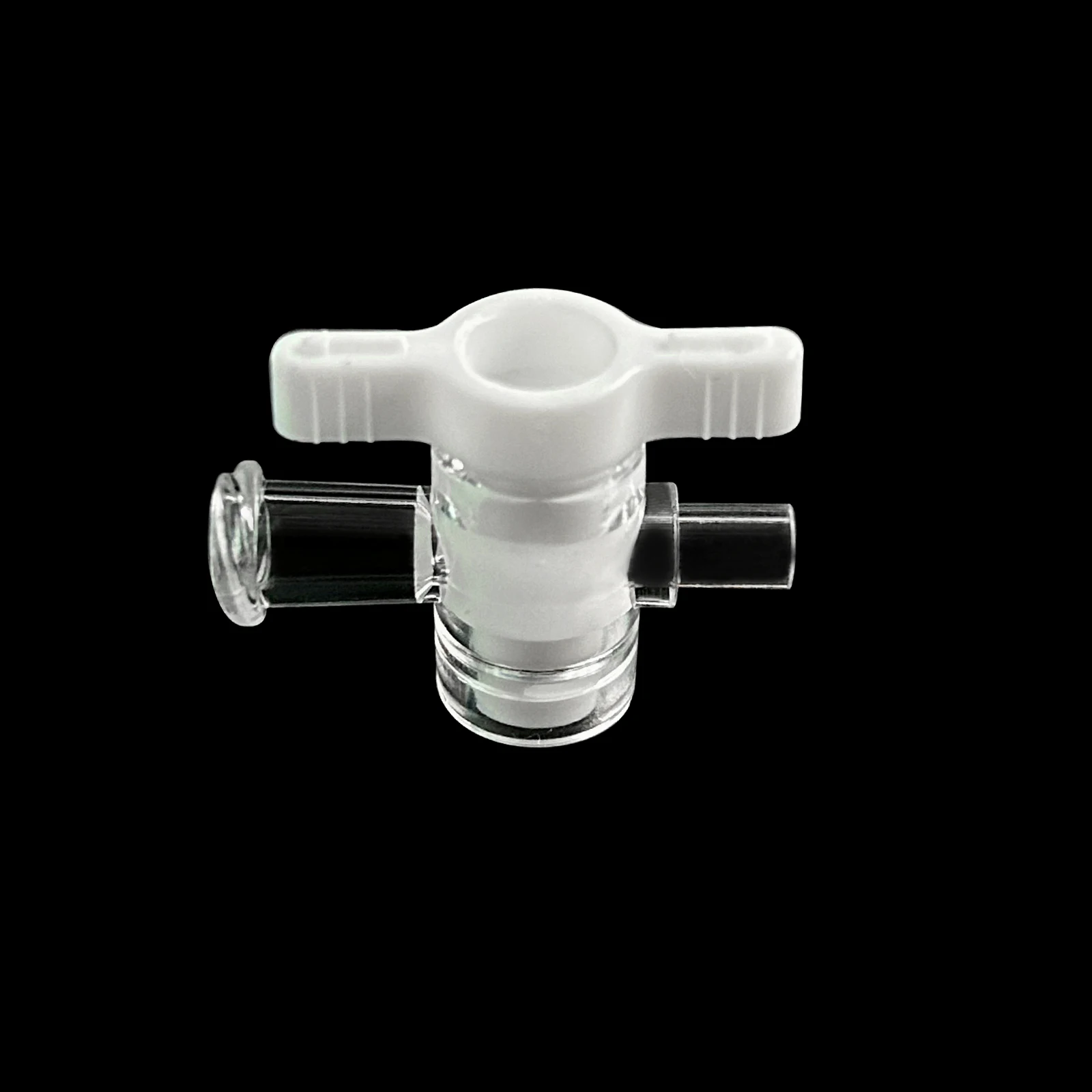 50pcs 2-way Stopcocks for Luer Lock and Catheter Systems, 2-way Connection Valve, for Medical and Laboratory Use, Disposable