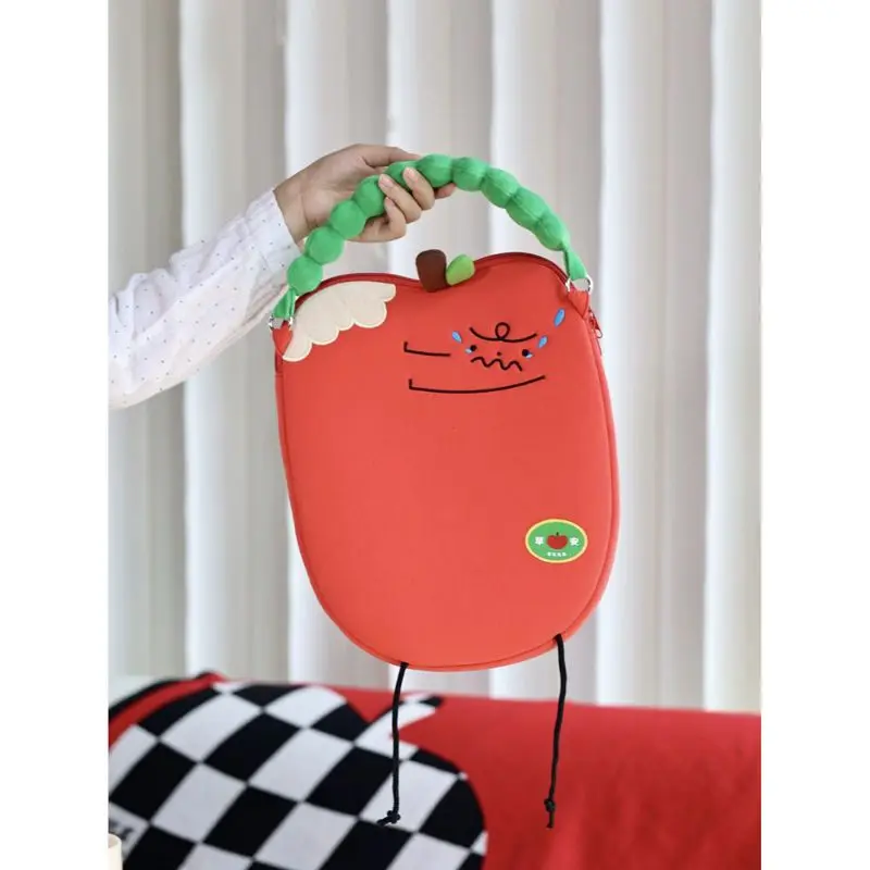 Ins Cute Handle Laptop Bag Computer Carrying Case Bag For Macbook Air Pro 11 12 13.3 14 Inch M1 M2 IPad Pro 11 Handle Table Bags