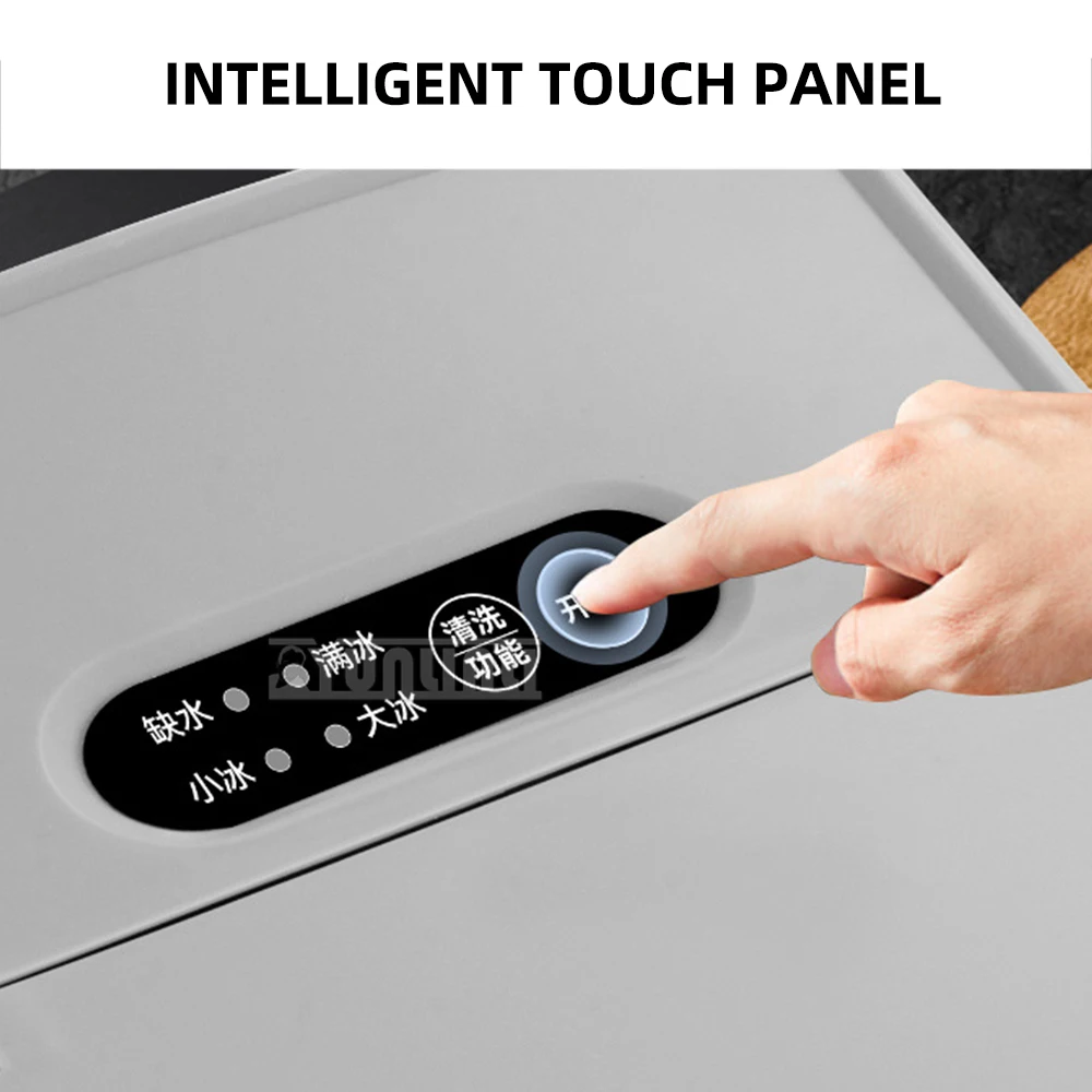 大口径製氷機ポータブル製氷機アイスキューブ Küchenmachine