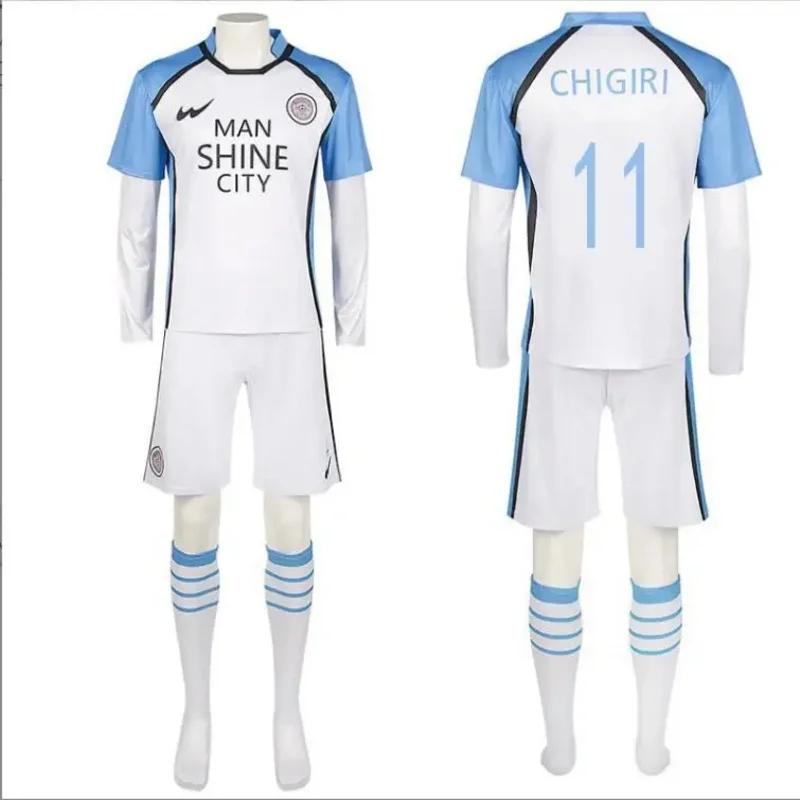 25COSBlue Lock Anime Cosplay Costume Bastard Munchen Isagi Bachira Chigiri Nagi Rin Sae Itoshi Kaiser Reo Hiori Barou Shidou Nik view 6