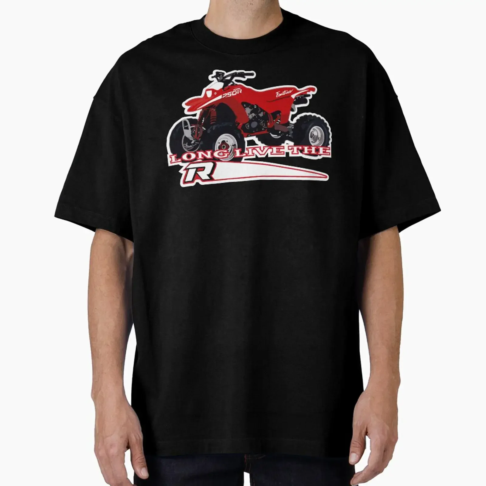 Long live the 250r designed and sold by Adorable Badass vintage Washed Unisex Top For Everyday Wear Casual designer clothes