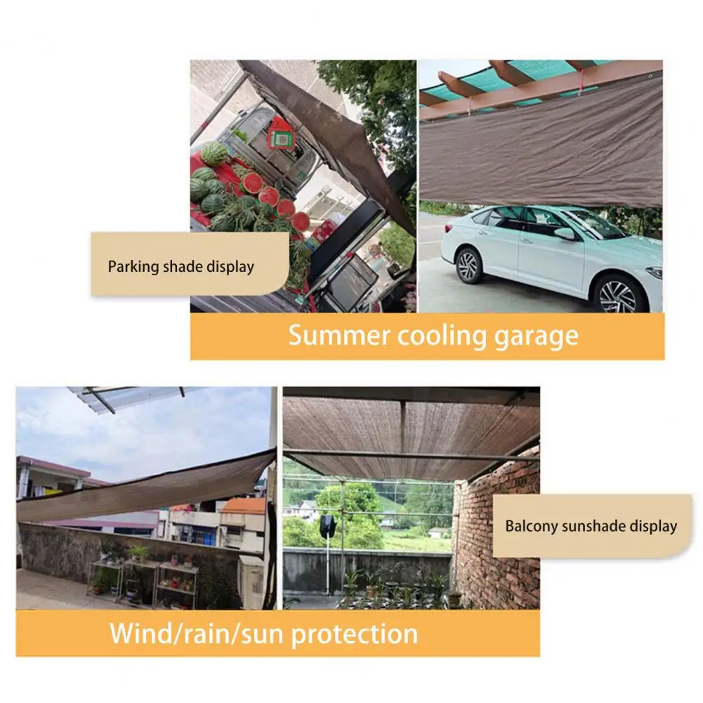 Sun Shade Canopy High Density Waterproof Sun Shade Awning for Outdoor Swimming Pool Garden Lawns Anti-uv Heat Insulation Canopy