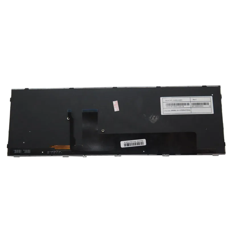 FR IT JP SP DK PO Laptop Colourful Backlit Keyboard For CLEVO P650RS P650RS-G MP-13H83USJ430C 6-80-P65S0-010-1 English US Black