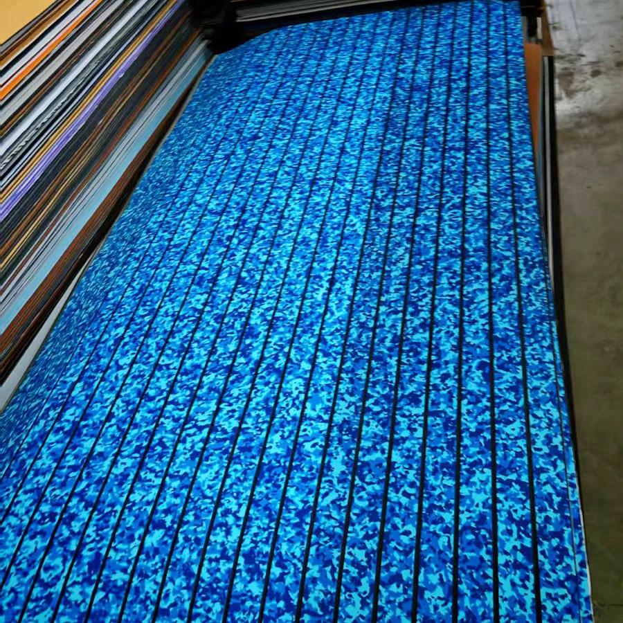 240*60 سنتيمتر كامو إيفا رغوة المضادة للانزلاق سطح القارب حصيرة ذاتية اللصق البحرية الطابق لليخوت الزورق حمامات السباحة عربات الغولف اكسسوارات #1