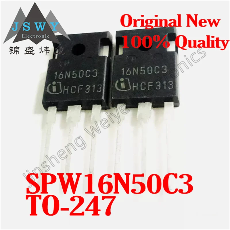 

(2-10 pieces) SPW16N50C3 16N50C3 TO-247 500V 16A N-Channel/100% brand new and original stock/fast delivery
