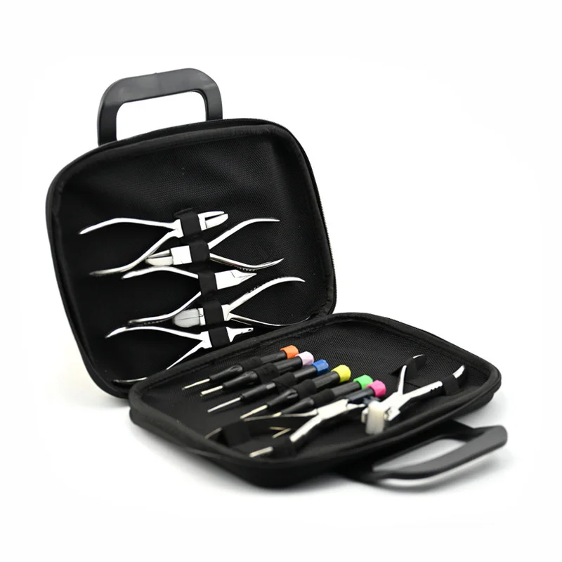 Best-Selling Stainless Steel Knife Pliers Eyewear Accessories Tool Set New Durable Material Glasses Repair Tool Pliers Set view 2