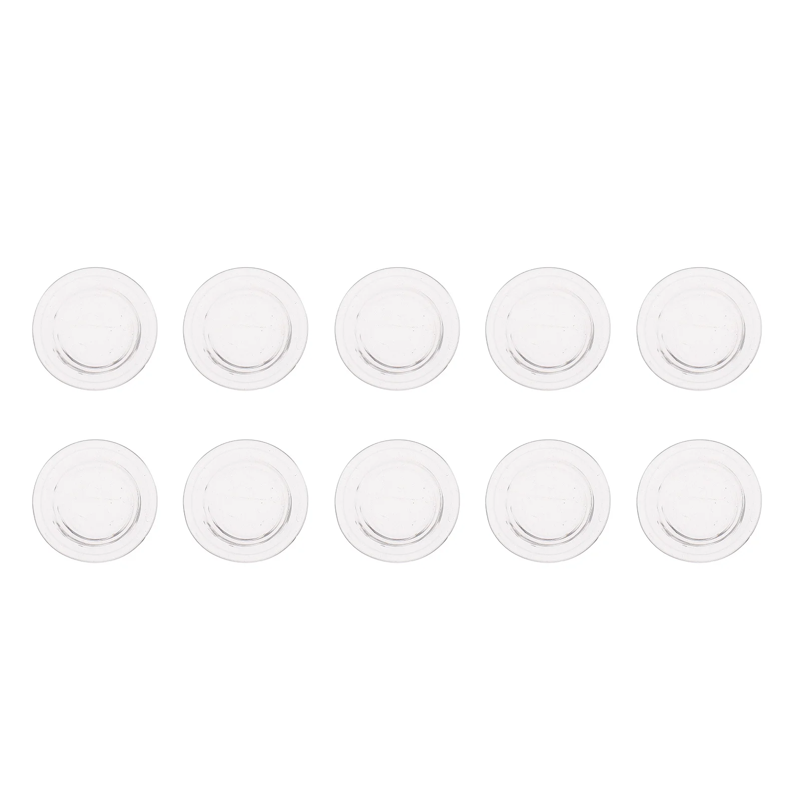 

10Pcs Mini Kitchen Sauce Plate Ornaments High Quality Glass Seasoning Dishes Decor for Interactive Playthings