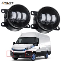 Luz antiniebla LED de 2 piezas para Iveco Daily VI 2014 2015 2016 2017 2018 2019 2020 2021 2022 2023 30W H11 lámpara antiniebla delantera de coche DRL