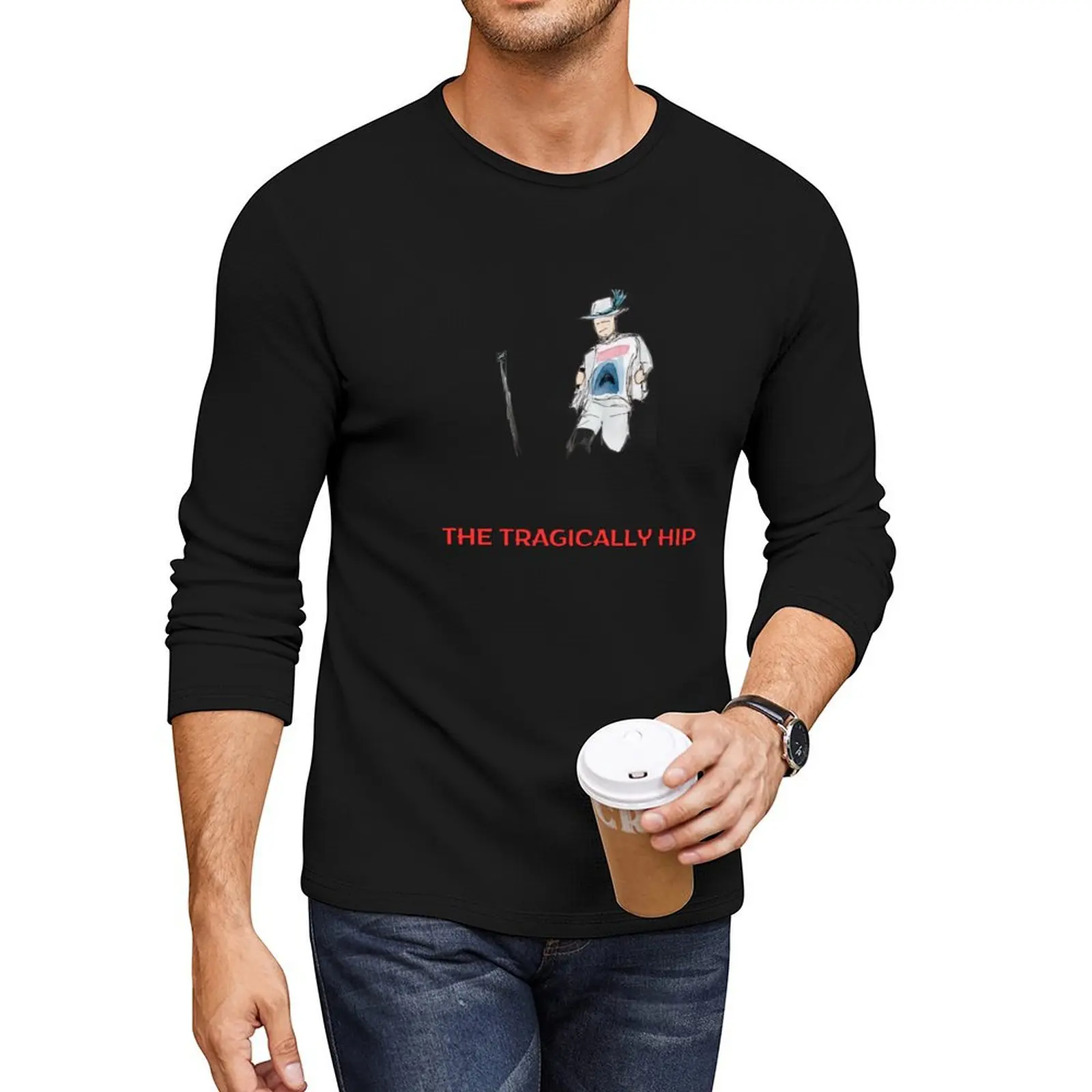 The tragically hip Long T-Shirt custom t shirts design your own sweat shirts boys animal print shirt mens white t shirts