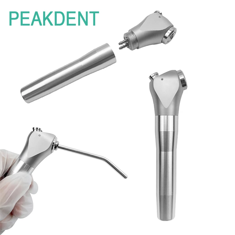 

Dental Air Water Spray Gun Instrument Three way Syringe Handle Tooth Whitening Care Dental Laboratory Tools