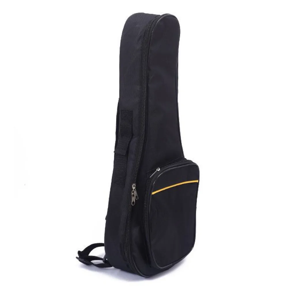 Ransel Ukulele 21/23/26 inci tali bahu ganda tas gitar Mini dengan pegangan tas instrumen kain Oxford bantalan spons