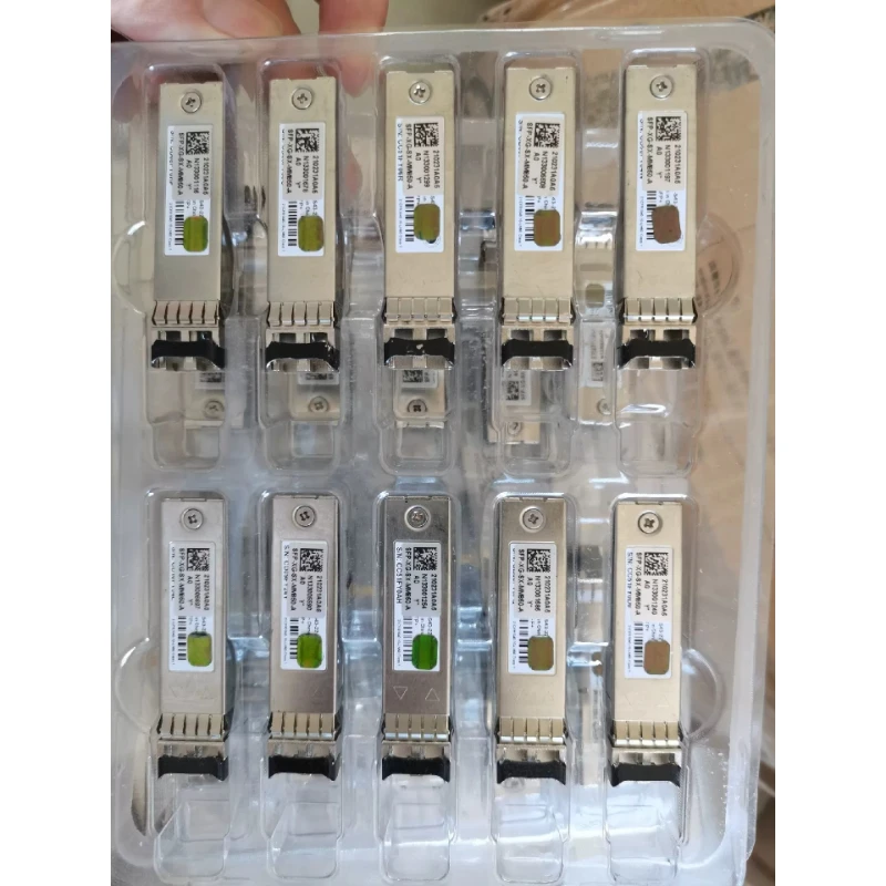 for H3C SFP-XG-SX-MM850 10GBASE-SR SFP+ 850nm Duplex LC OM3 300m DDM Optical Transceiver 95% Used Tested