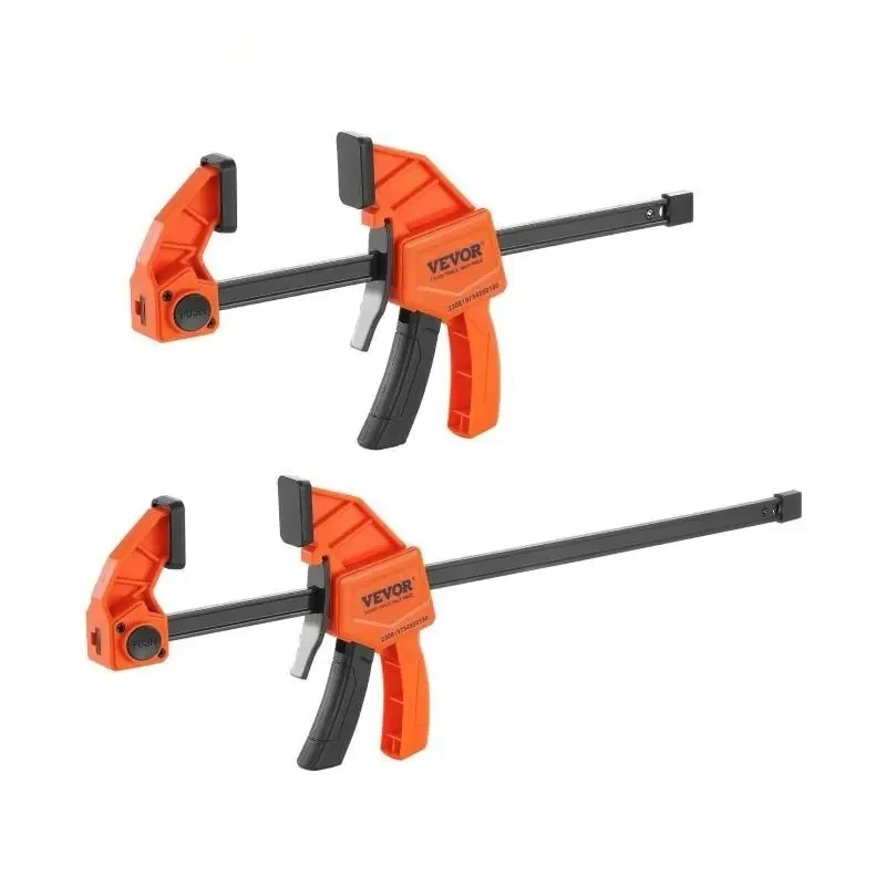 

Bar Clamps Woodworking Work Bar Mini 6/12/24in F Clamp Clip Set Hard Quick Ratchet Release Clip DIY Carpentry Hand Tool