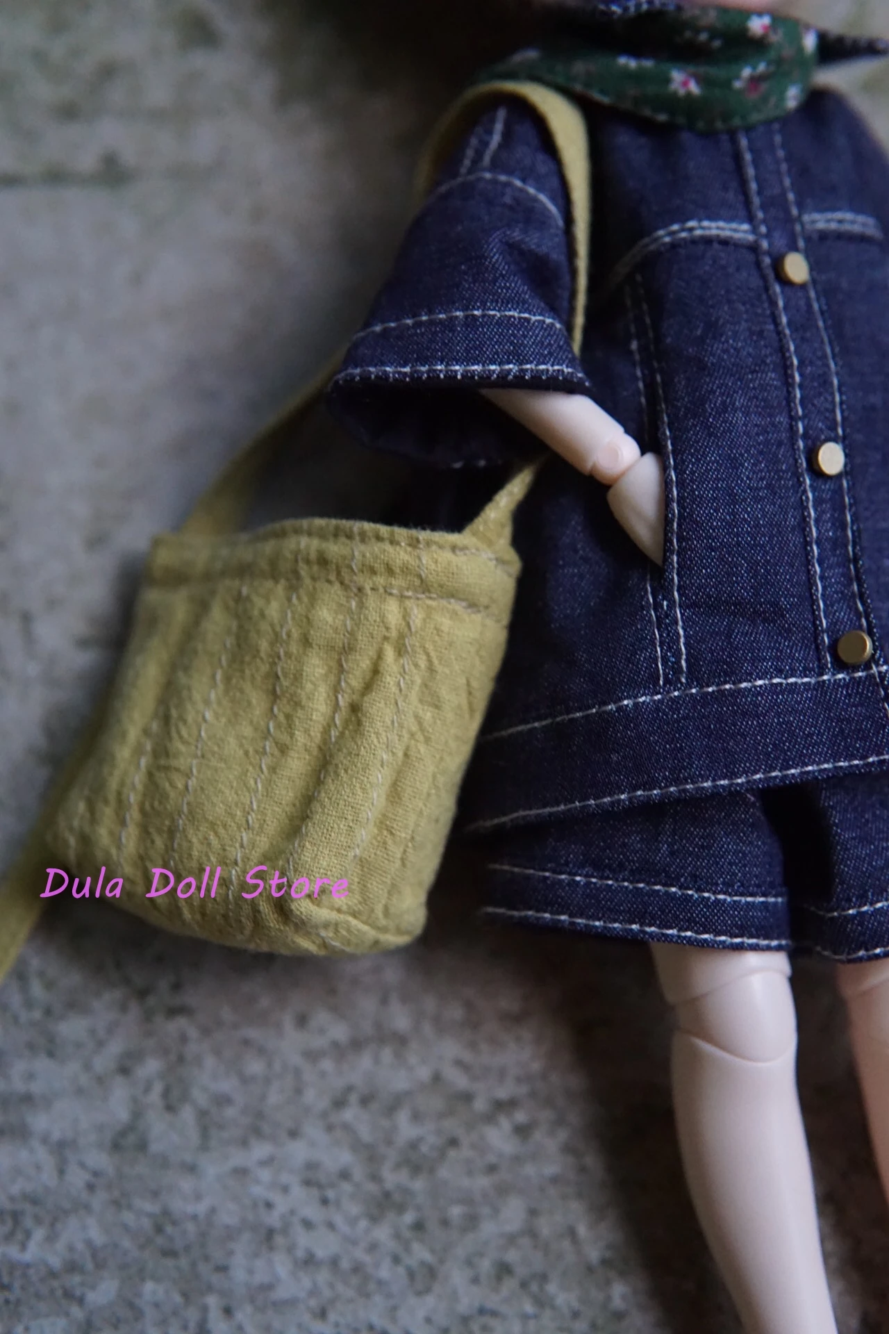 デュラ人形の服ドレスブルーカウボーイスーツブライス ob24 ob22 アゾンリカちゃん ICY JerryB 1/6 Bjd 人形アクセサリー