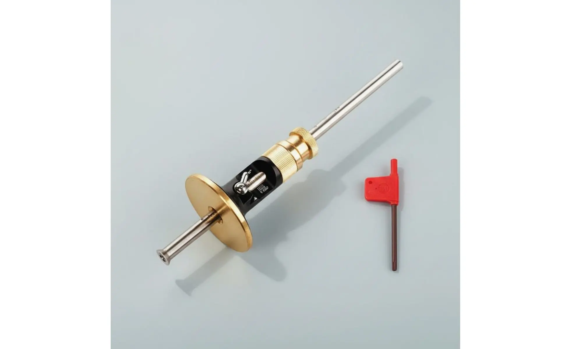 Fine-Tune Marking Gauge Long-Lasting Construction European & Design Scriber Wheel Marking Gauge Replaceable Blade Scribing Tool Fine-Tune Marking Gauge Long-Lasting Construction European & Design Scriber Wheel Marking Gauge Replaceable Blade Scribing Tool