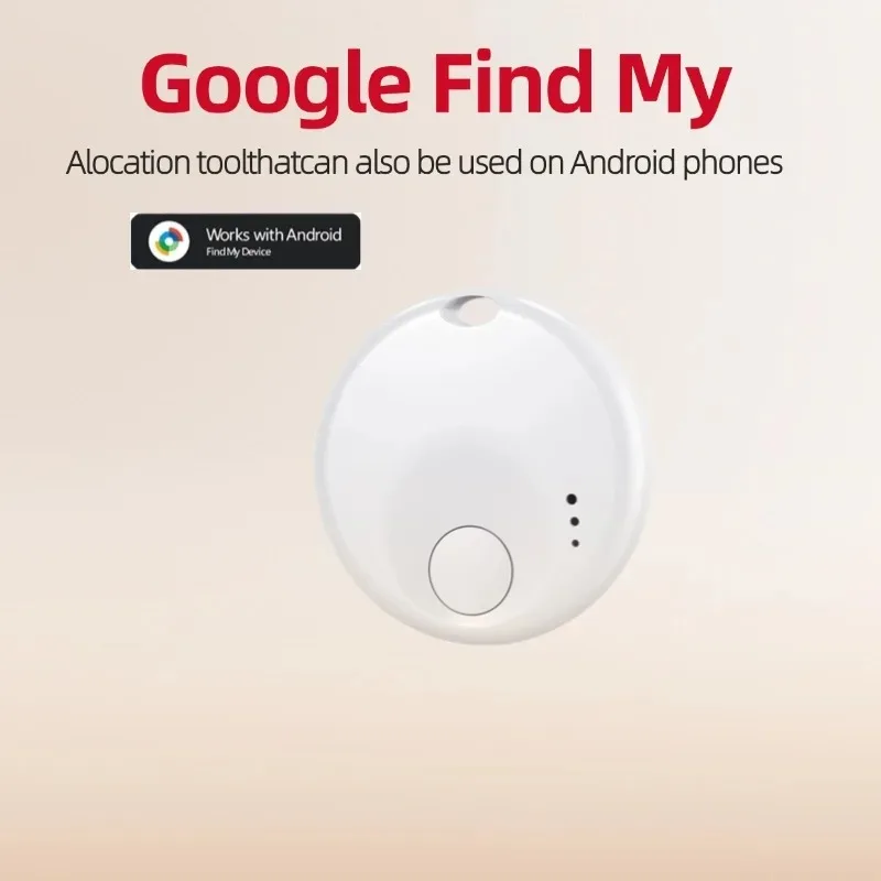Mini Smart Tag For Google Android's Apple's Phone Car Locator Anti-lost Keychain Bag Air Tag Tracker Finder Use Find My
