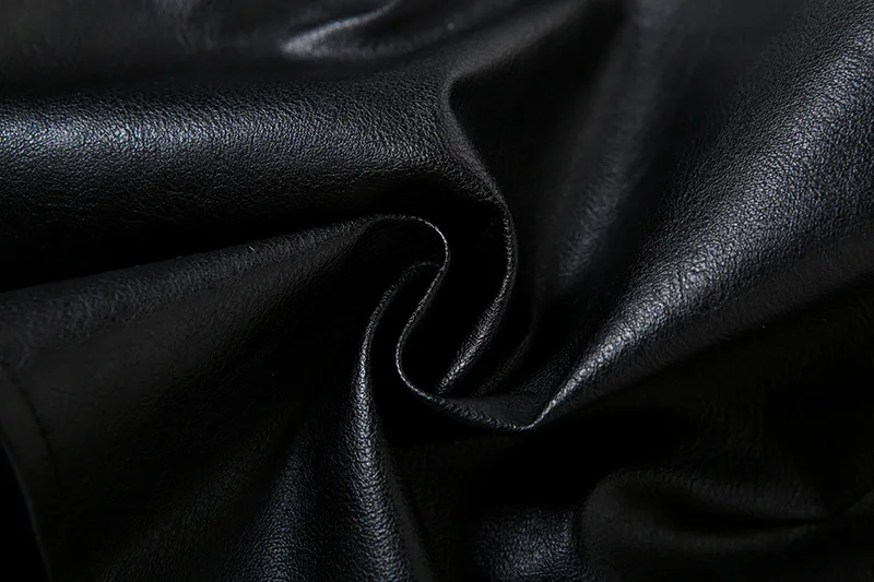 Metal Buttons Pu Leather Bodycon Mini Skirts Women Fashion Sexy Low Waist Slim Hipster Night Clubwear All Matching Streetwear