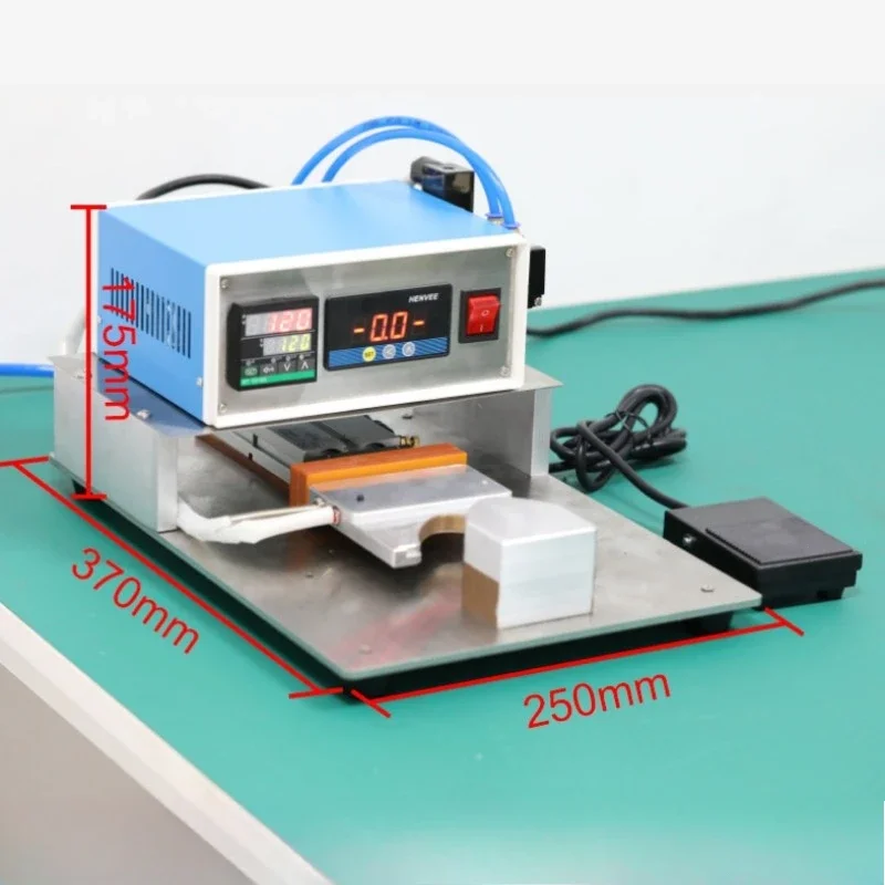 Pneumatic Mask Nose Bridge Bonding Machine Hot Melt Glue Welding Machine Hot Compression Plastic Welding Machine