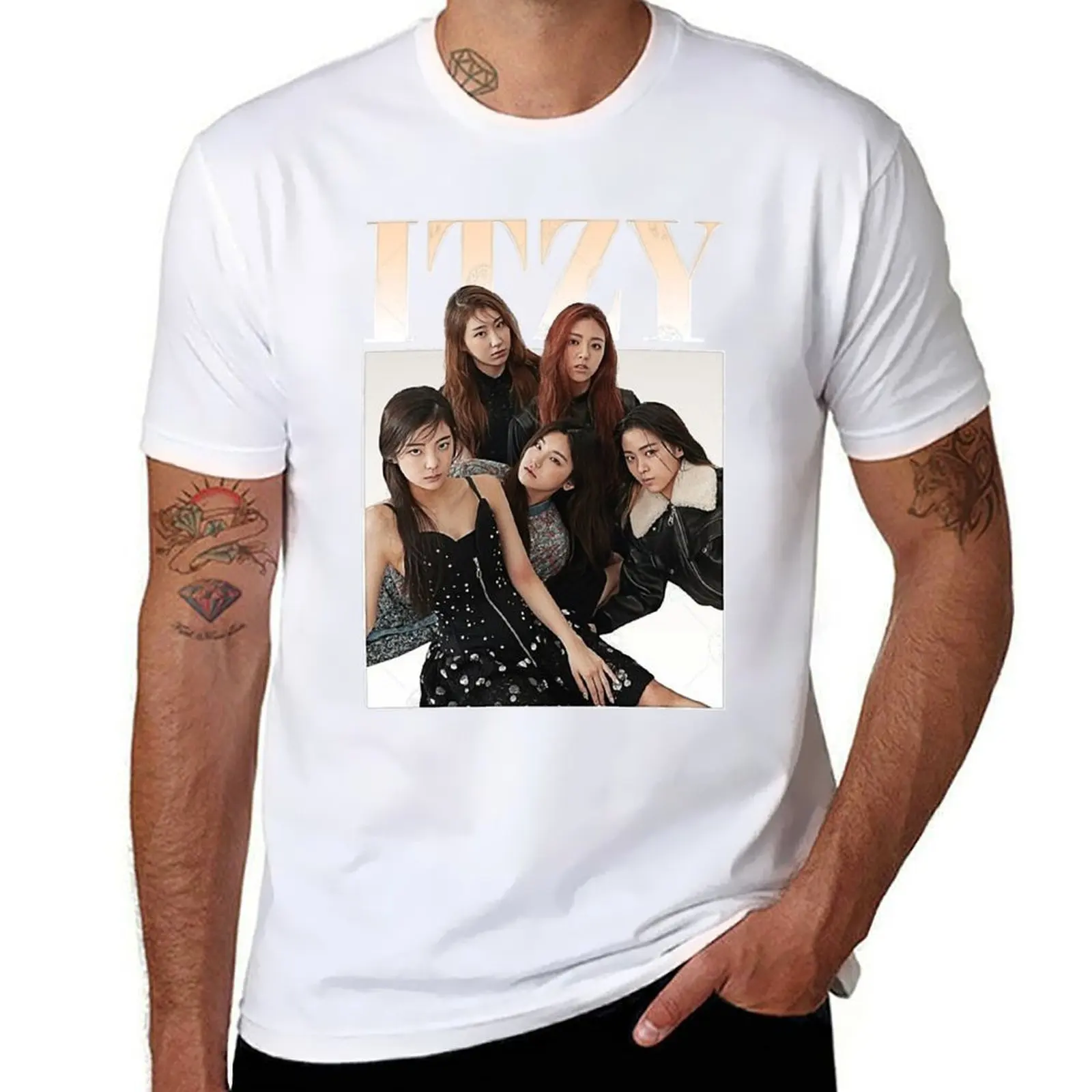 

ITZY T-Shirt anime t shirts oversize anime tshirt T-Shirt