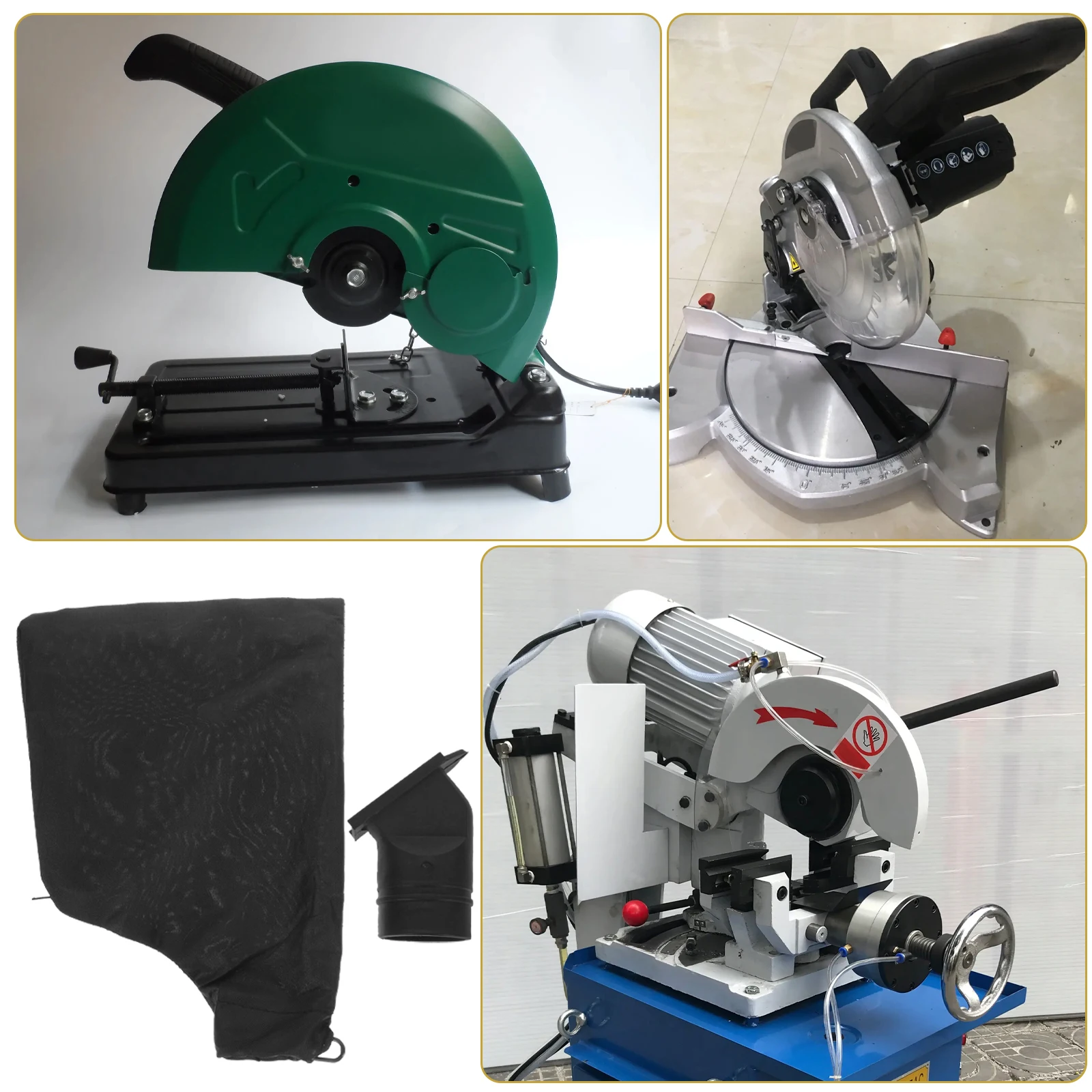 

1 set 1 Set Saw Collection Large Capacity Fabric For Cutting Machine Workshop Cleaner Portable Dust Collector Bag Canvas Sawing
