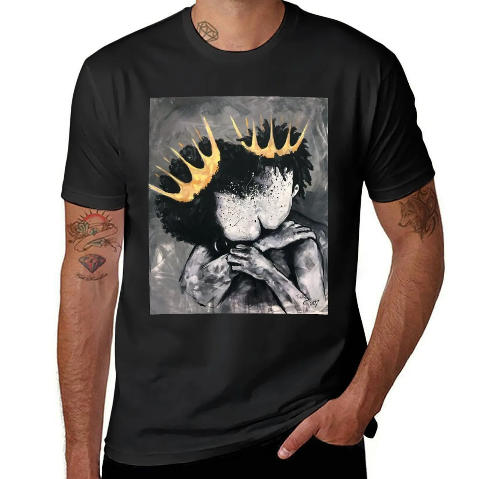 

Naturally Royalty T-Shirt quick drying oversizeds Short sleeve tee men