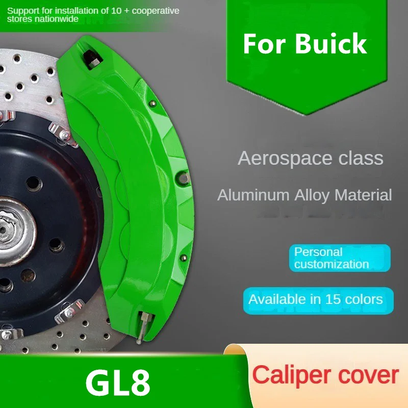 For Buick GL8 Aluminum Car Brake Caliper Cover fit 2.5 3.0L CT1 CT2 CT3 GT LT CT0 GT CT XT 2004 2005 2006 2007 2013 2014