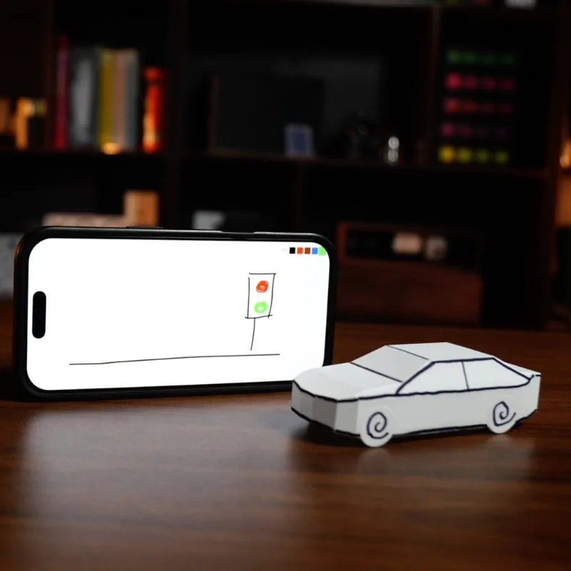 Instant Wheels - Visual Car Production Close-up Illusions A Real Model Appearing From Screen Visual Transformation Magia Tricks