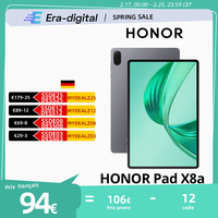 Global Version HONOR Pad X8a 11inch High Refresh Rate Eye Comfort 8300mAh Battery Large-amplitude Quad-speaker Voice Enhancement