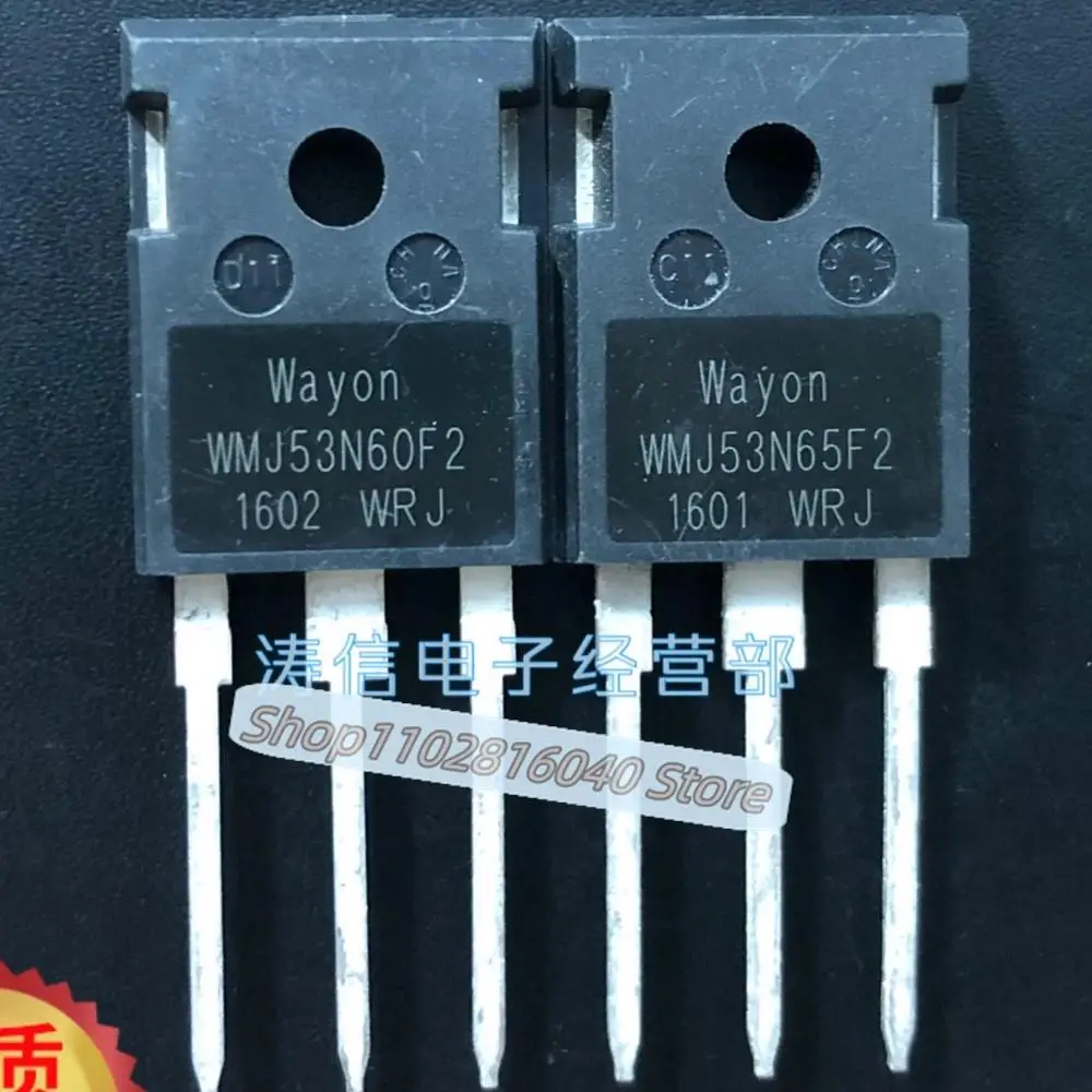 

10PCS/Lot WMJ53N60F2=WMJ53N65F2 TO-247 47N60C3 Best Quality Imported Original Spot