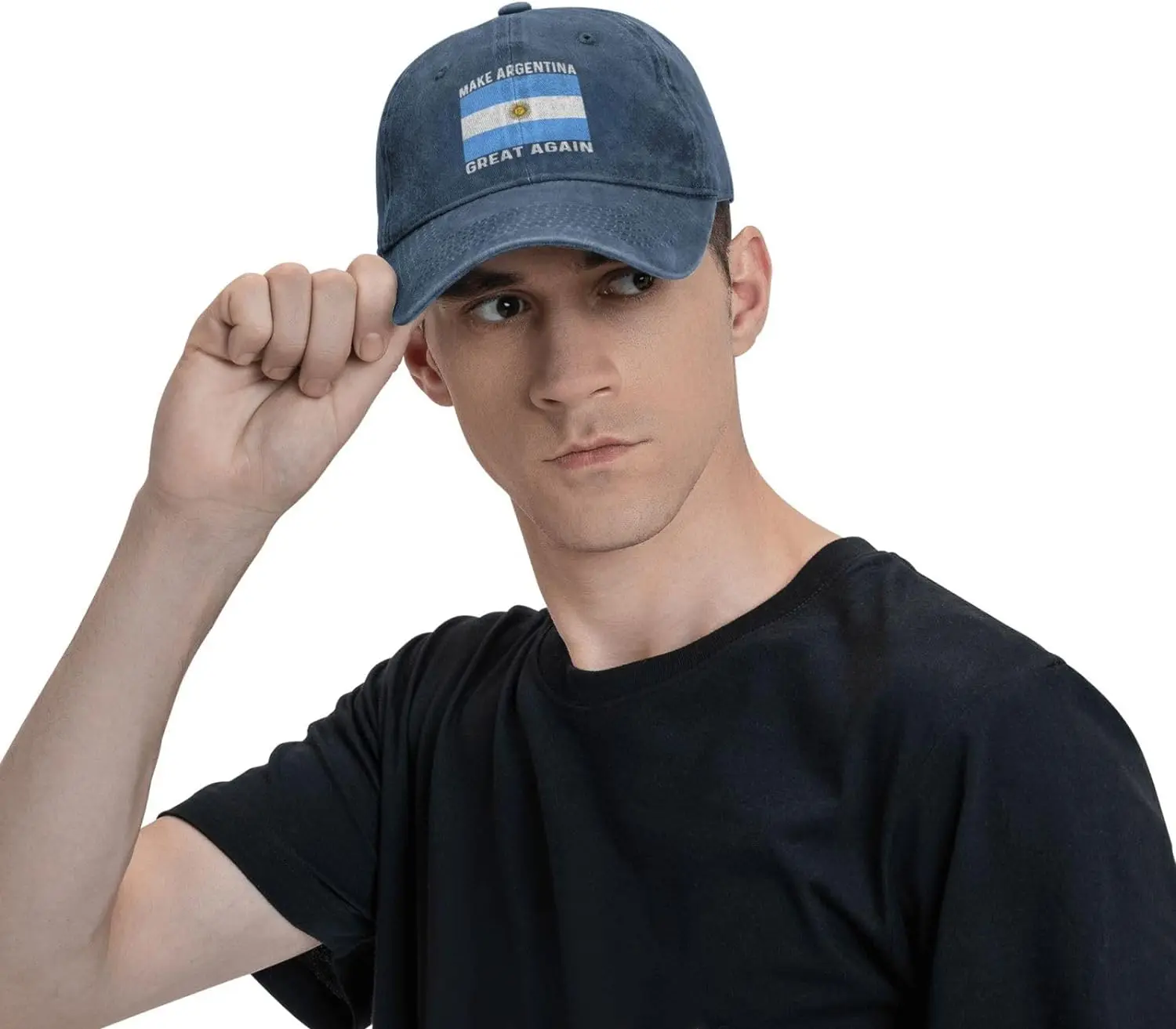 Make Argentina Great Again Hat Women Baseball Caps Graphic Hat