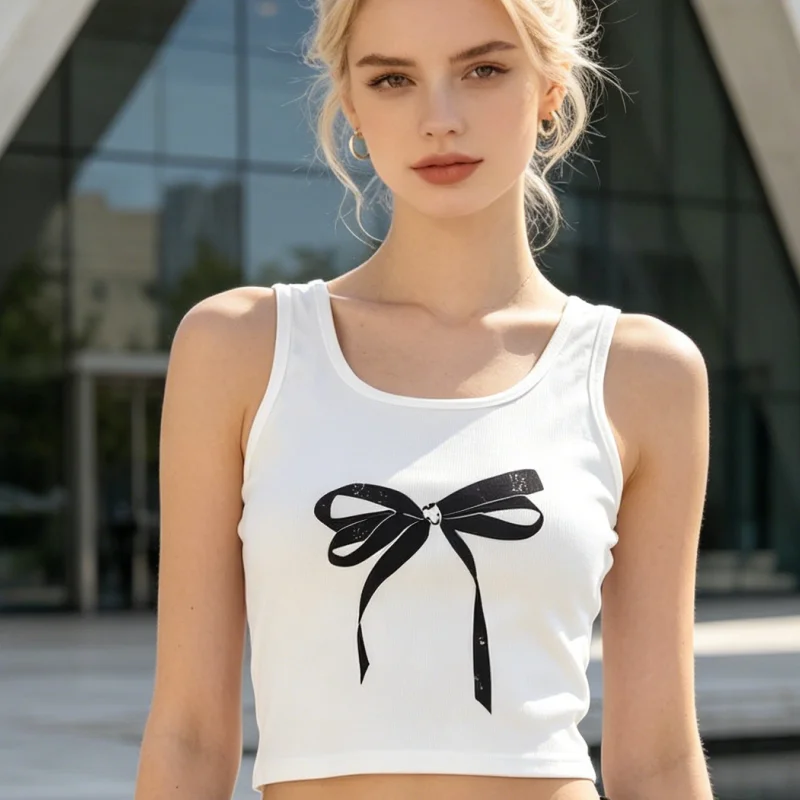 Baby Clothing Cheap - Günlük Fitilli Baskılı Sevimli Grafikli 2000'ler