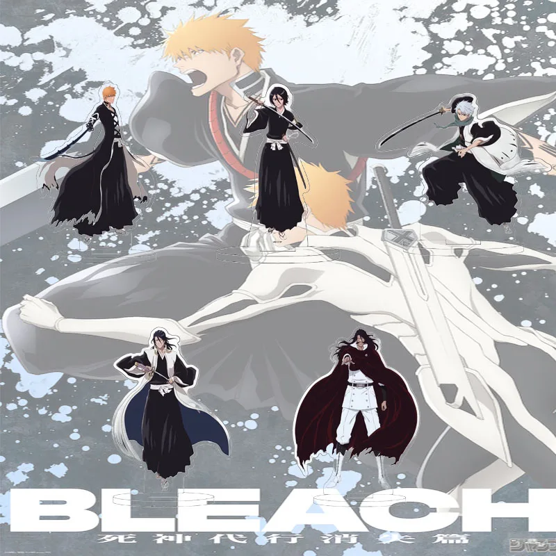 BLEACH 15CM ANIME Classic Scene Acrylic Stand Figure Tabletop Display Ornament Collection Merchandise Keychain