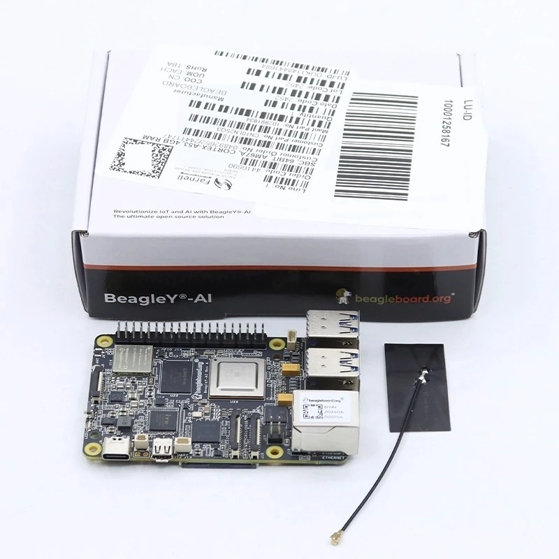 BEAGLE-AI 102991834 4TOPS لوحة تقييم معالج Hashrate AI عالية الأداء لتطوير Edge AI #5
