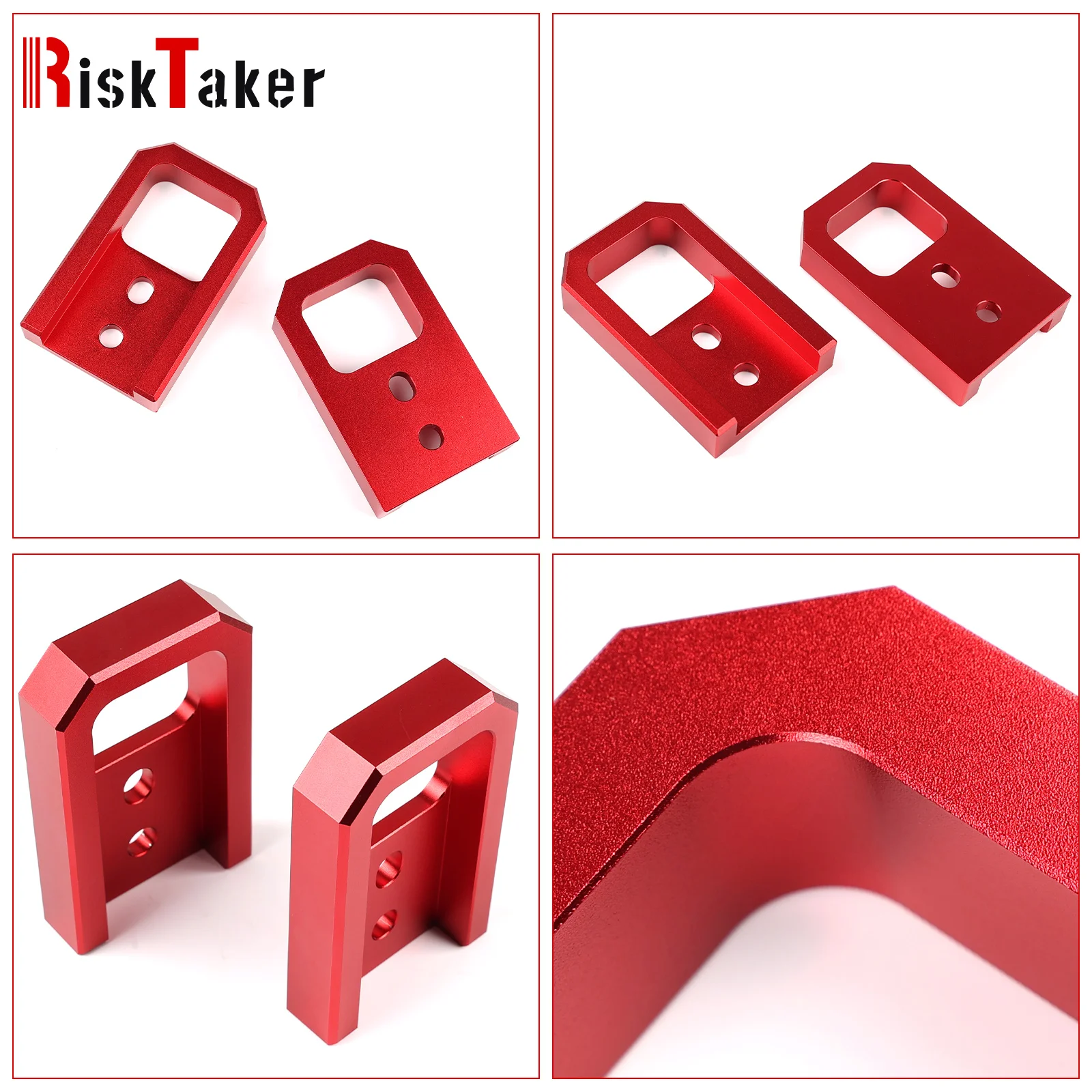 Картина 4: Буксирные крюки RiskTaker, 2 шт., подходят для Tacoma 2024-2026 4Runner 2025-2026, стойки капота, подходят для Toyota Tacoma 2024-2026