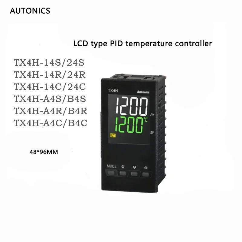 

AUTONICS Temperature Controller Module TX4H-24C TX4H-24R TX4H-24S TX4M-24C TX4M-24R TX4M-24S