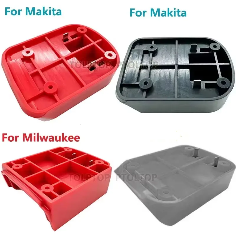  NEW DIY Adapter Converter Base Charging Head Shell For Dewalt For Makita For Milwaukee 18V Lithium Battery Plastic DIY Connect