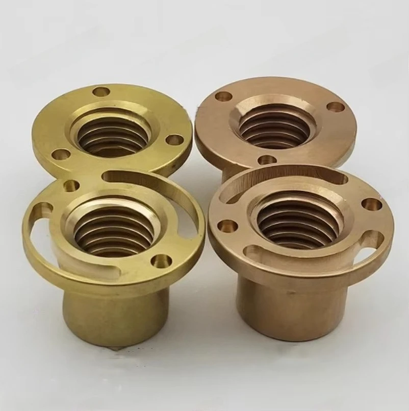 X /Y /Zaxis Screw Copper Sleeve Nut /bronze Nut 32*5/35*5mm Left/Right-hand Rotation Thread CNC Milling Machine for Bridgeport