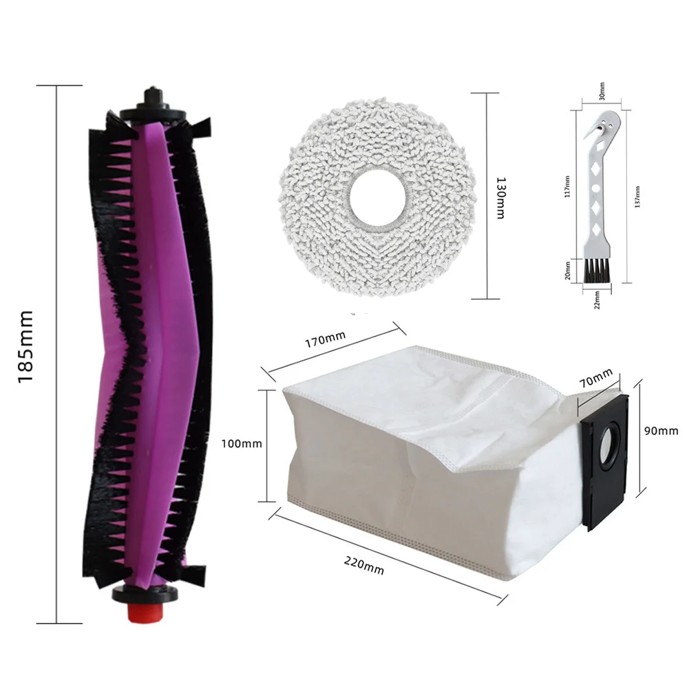 ل Eureka J15 Pro الترا أجزاء المكنسة الكهربائية الأسطوانة الرئيسية فرشاة جانبية فلتر Hepa ممسحة القماش كيس لجميع الغبار قطع الغيار الملحقات