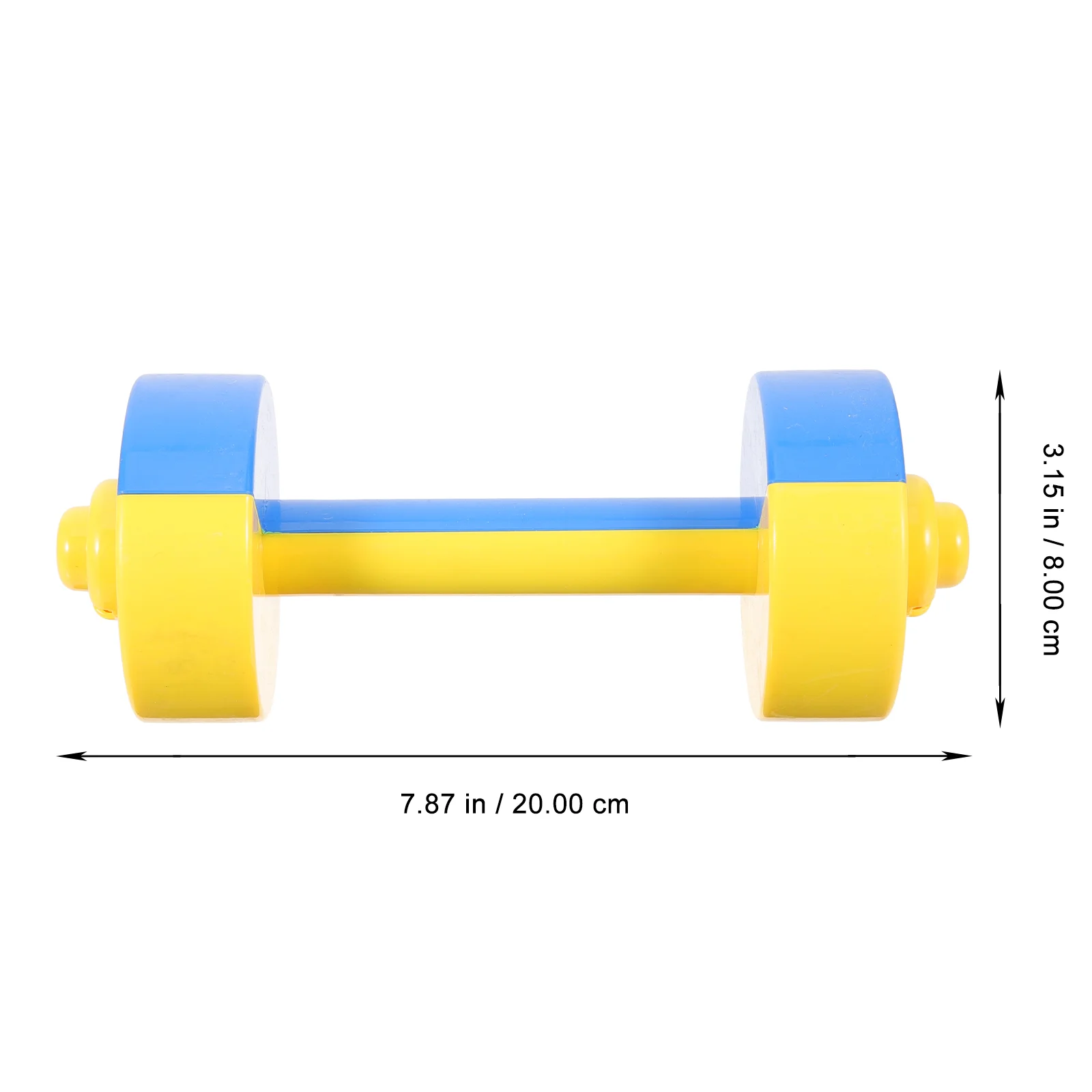 1 paar Kinder Hantel Spielzeug Kunststoff Hantel Spielzeug Fitness Gewichtheben Hantel Gymnastic Ausrüstung Requisiten Frühe Pädagogische Zu
