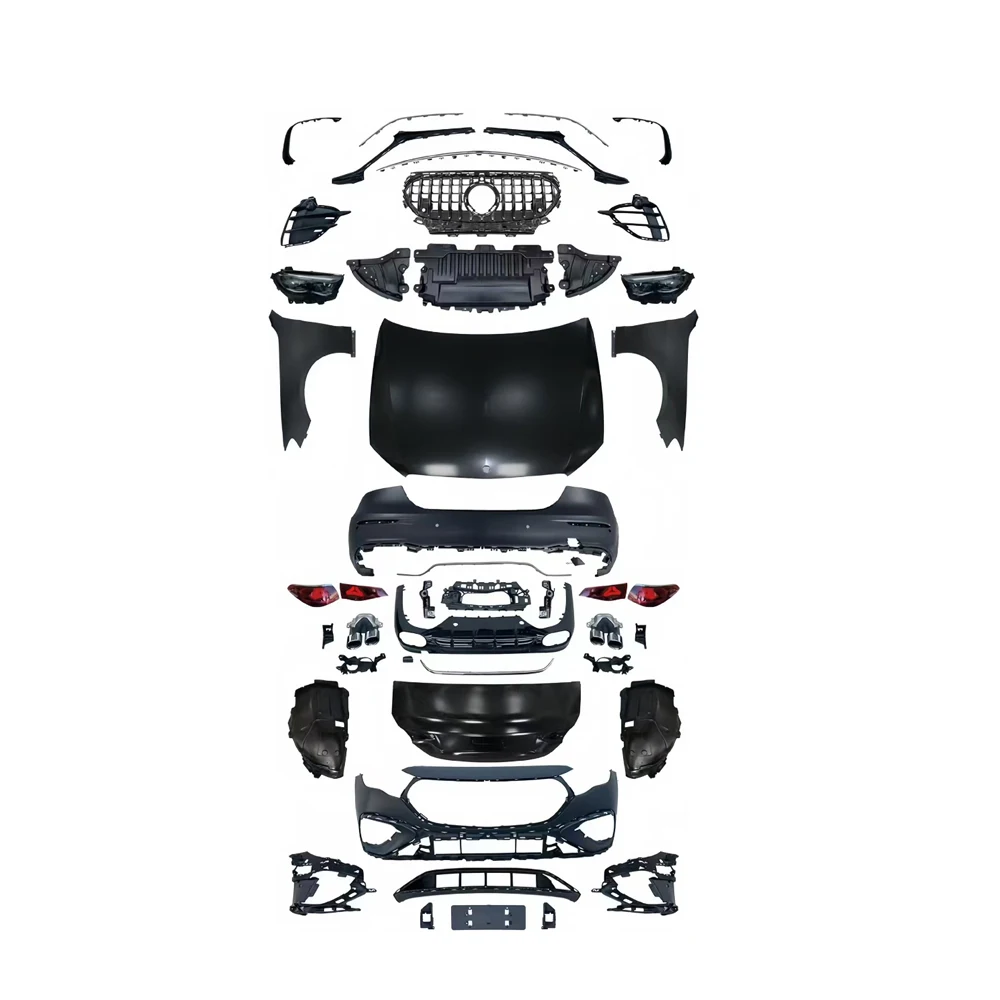 Body Kits for E W213 2016-2023 to W214 2024-2025 E53 Plug-and-Play Old-to-New Upgrade Kit