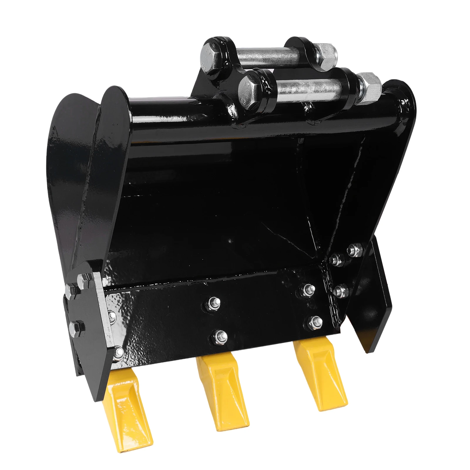 

Мини-траншейный ковш 15,75 дюйма/400 мм, совместимый с экскаваторами 0,8-1,8 т, с отверстиями 0,98 дюйма, межосевым расстоянием 3,46 дюйма и металлическими зубьями