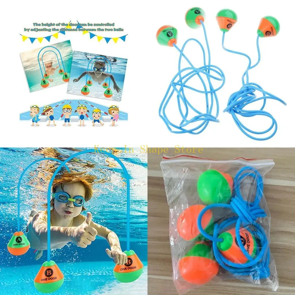 

U1JC 2 ПК плавает через игру игрушку с дверным бассейном через дверной дайвинг -бассейн.