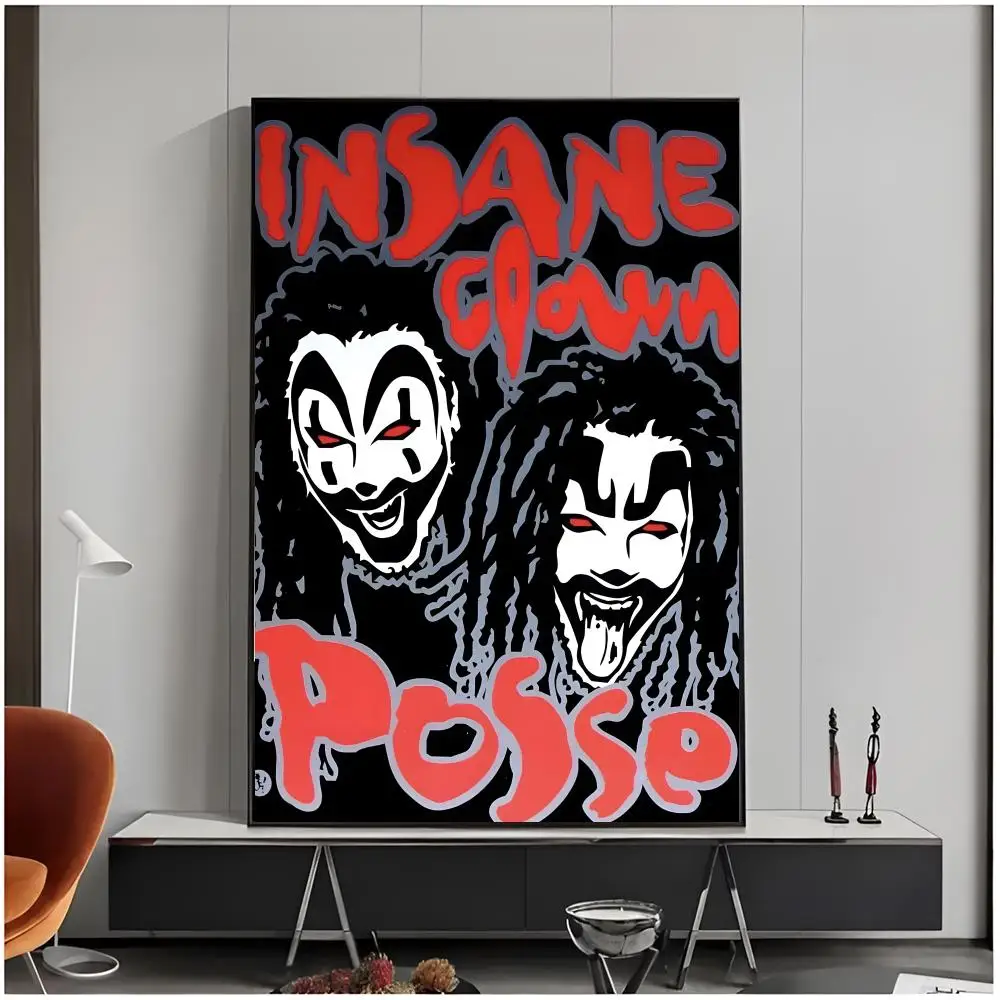se Group Rap Insane Clown Posse Poster Living Room Bedroom Decorative Print Unframed Decor