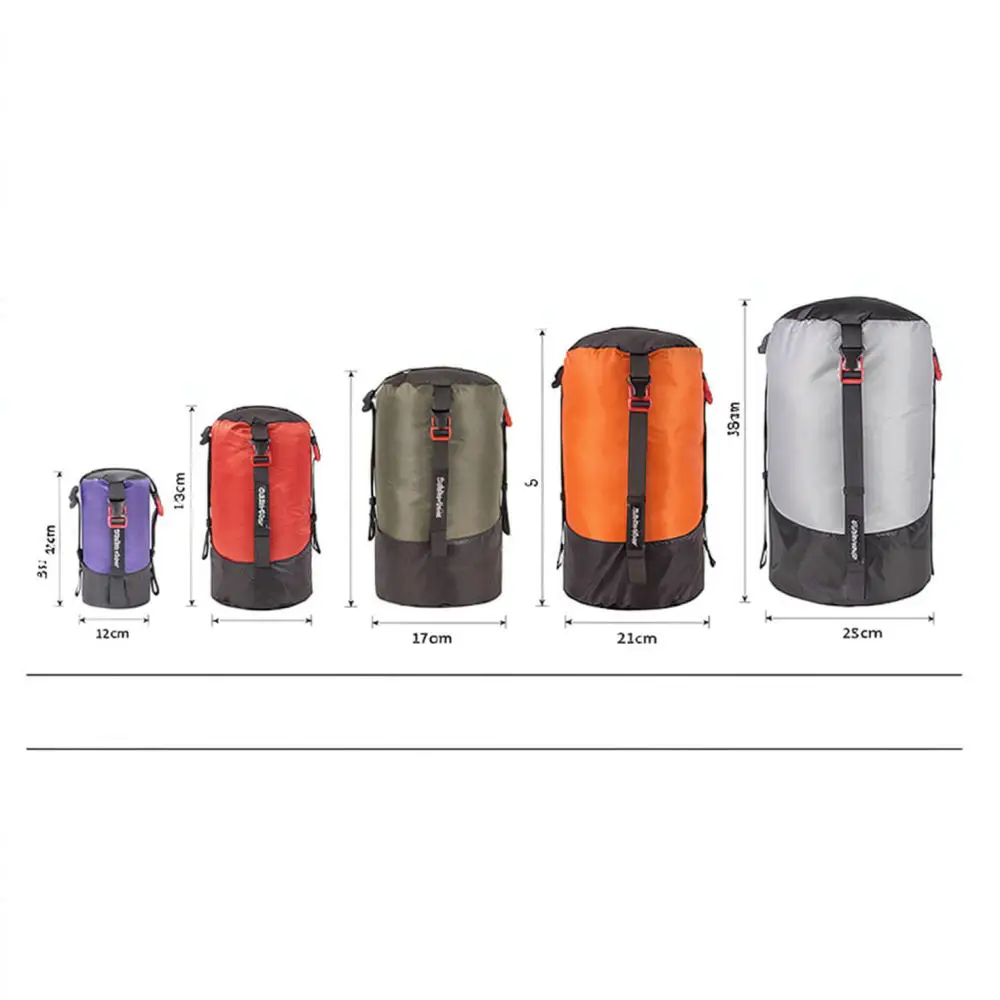 Travel Compression Storage Bag 70D Lightweight Sleeping Bag Organizer Outdoor Hiking Gear Pouch For Subito Camping Kit