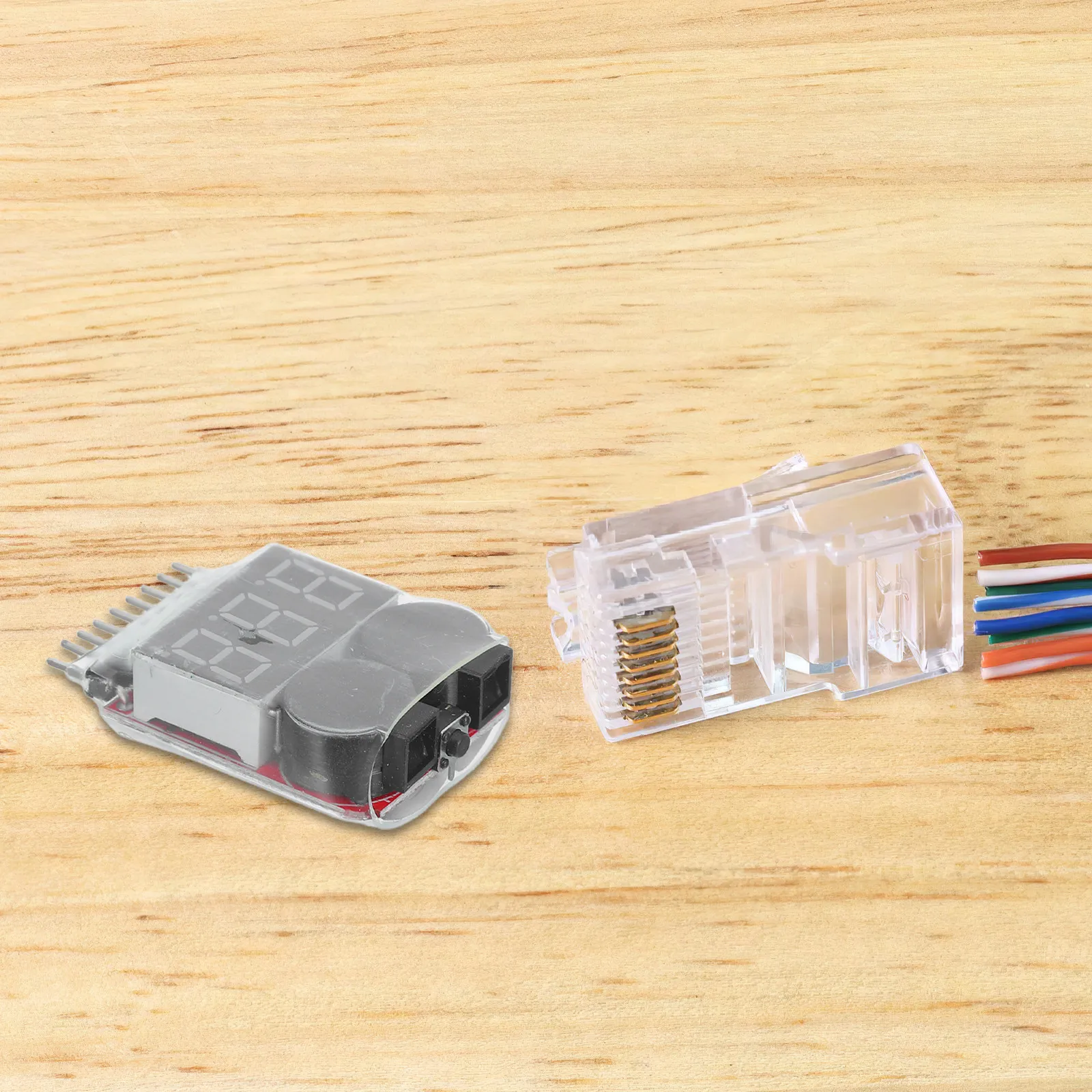 2 piezas de monitor de batería - Drone Battery Voltage Checker reseña y precio